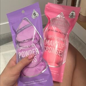 Makeup Sponges - Pink and Purple